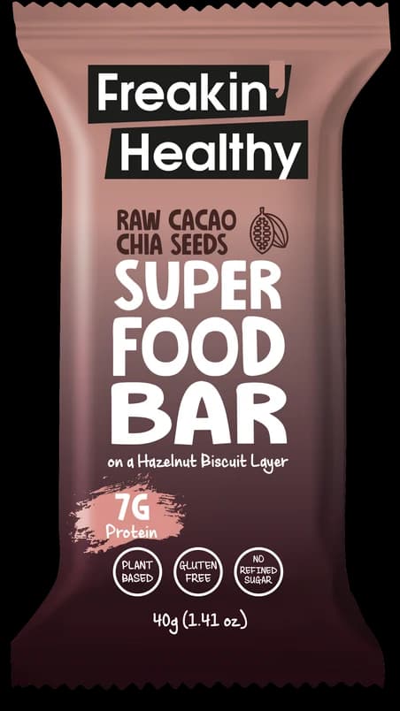 Superfood Bar Raw Cacao & Chia Seeds