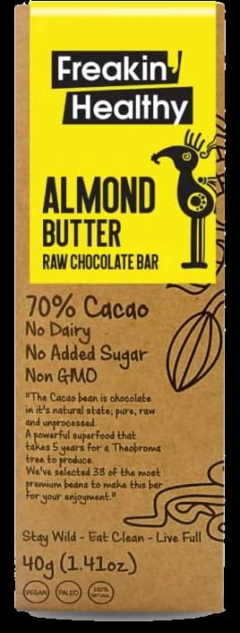 Raw Chocolate Almond Butter Bar