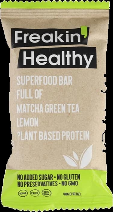 Superfood Bar Matcha Green Tea & Lemon