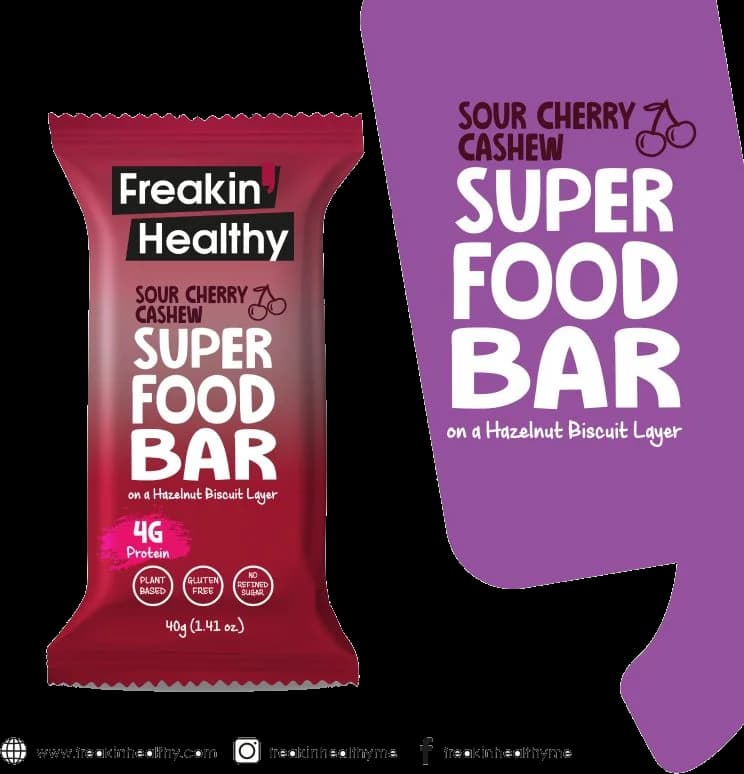Superfood Bar Tart Cherry & Cashew